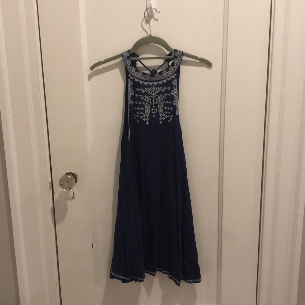 Navy blue dress